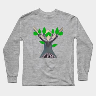 Mother Earth Tree of Life Long Sleeve T-Shirt